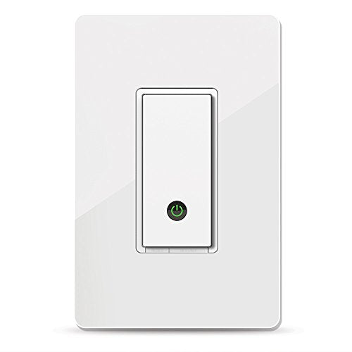 Wemo F7C030fc Light Switch, WiFi enabled, Works with Alexa and the Google Assistant