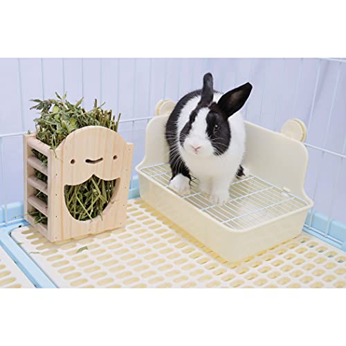 Potty Trainer Corner Litter Box Pet Pan Bedding Small Animal, Rabbit Hamster