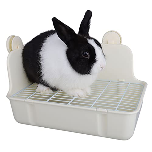 Potty Trainer Corner Litter Box Pet Pan Bedding Small Animal, Rabbit Hamster