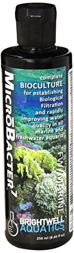 Fish Tank or Aquarium, Populates Biological Filter Media for Saltwater and Freshwater Fish