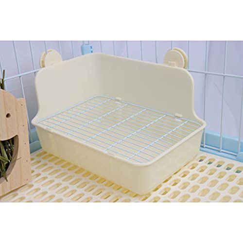 Potty Trainer Corner Litter Box Pet Pan Bedding Small Animal, Rabbit Hamster