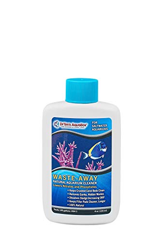 Aquatics Saltwater Waste-Away Sludge Busting Solution – for Saltwater Aquaria, Fish Tanks, Aquariums