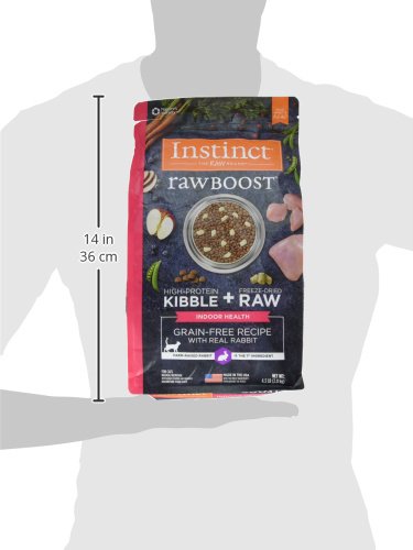 Instinct Raw Boost Indoor Dry Cat Food, Grain Free Indoor Health