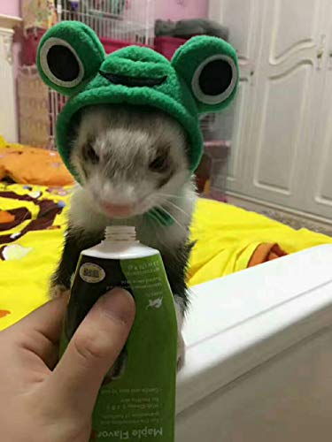 erret Hat Cartoon Animal Shape Pet Cap Ferrets Small Animals Hamster Rabbit Kitten Hat Pet Supplies