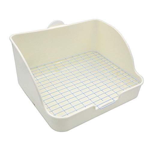 Pet Small Rat Toilet, Square Potty Trainer Corner Litter Bedding Box Pet Pan for Small Animal