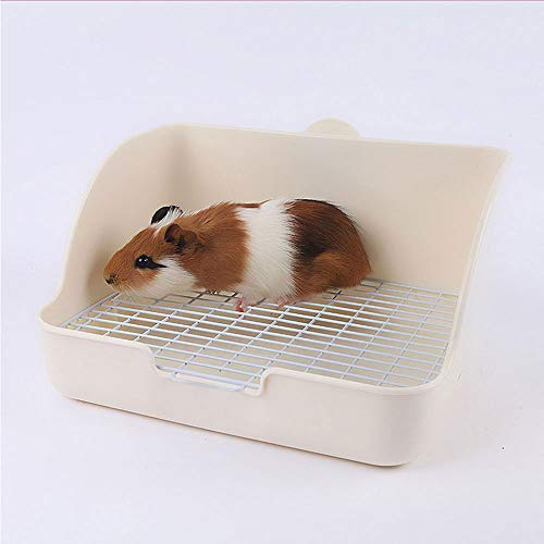 Pet Small Rat Toilet, Square Potty Trainer Corner Litter Bedding Box Pet Pan for Small Animal