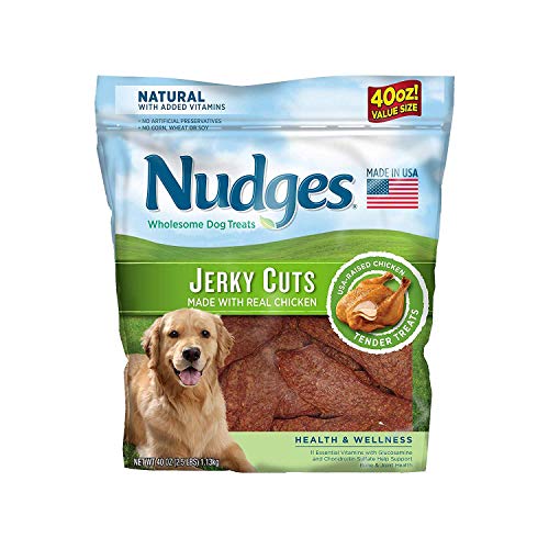 Nudges Health Wellness Chicken Jerky Dog Treats Pack of 1 - Bulk Disc