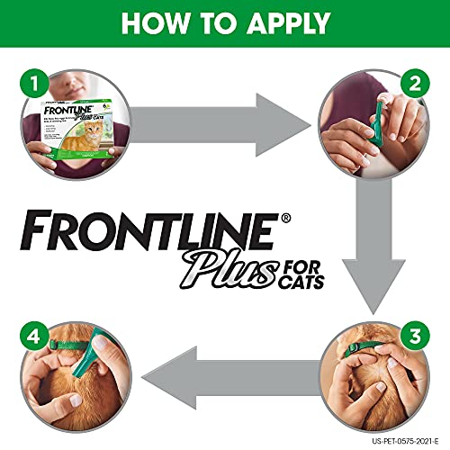 Frontline Plus Flea and Tick Treatment for Cats