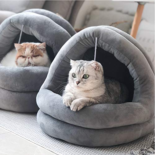 Tempcore Cat Bed for Indoor Cats, Machine Washable Cat Beds, Cat Beds for Indoor Cats