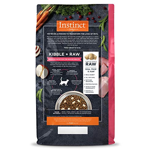 Instinct Raw Boost Indoor Dry Cat Food, Grain Free Indoor Health