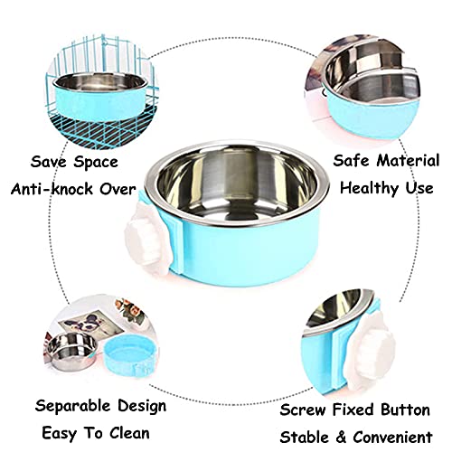 Rabbit Litter Box for Cage Bunny Corner Litter Bedding Box Small Animal Litter Pan Hanging Pet Bowls