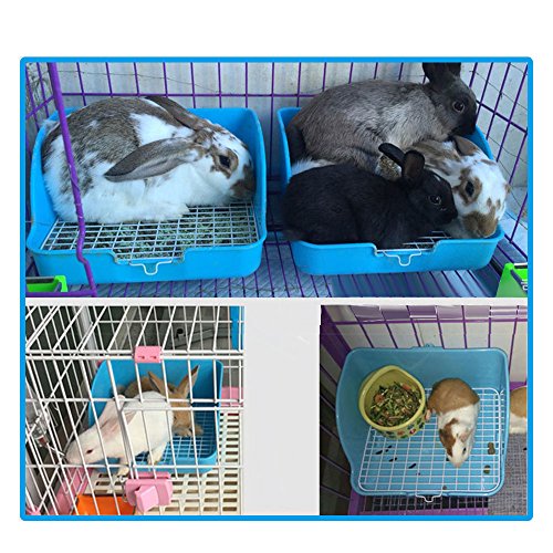 Pet Small Rat Toilet, Square Potty Trainer Corner Litter Bedding Box Pet Pan for Small Animal