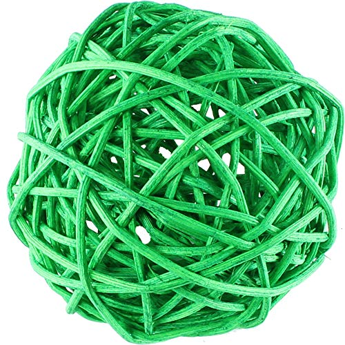 Large Vine Balls Bonka Bird Toys, Colorful Chew Natural Parrot, Parrotlet Budgie Cockatiel