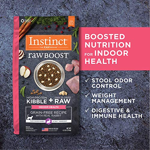 Instinct Raw Boost Indoor Dry Cat Food, Grain Free Indoor Health